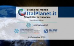 Newsletter ItalPlanet - 05 settembre 2025