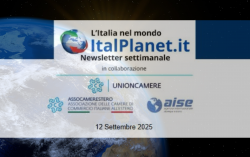 Newsletter ItalPlanet - 12 settembre 2025