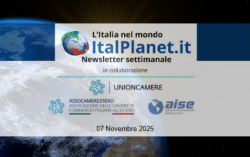 Newsletter ItalPlanet - 07 novembre 2025