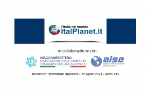 Newsletter ItalPlanet 12 aprile 2024