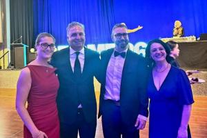 Veronica Misciatelli (Italian Chamber of Commerce and Industry in Australia - Melbourne Inc.) insignita dell'onorificenza dell'Ordine della Stella d'Italia 