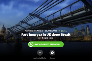 Generazioni mobili, Storie d'impresa dall'Italia all'estero - Regno Unito