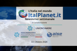 Newsletter ItalPlanet - 03 ottobre 2025