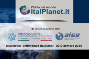 Newsletter ItalPlanet 20 dicembre 2024