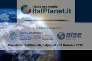 Newsletter ItalPlanet 2 gennaio 2025
