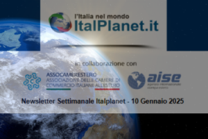 Newsletter ItalPlanet 10 gennaio 2025