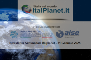 Newsletter ItalPlanet 31 gennaio 2025