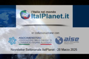 Newsletter ItalPlanet 28 marzo 2025