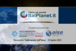 Newsletter ItalPlanet - 18 aprile 2025