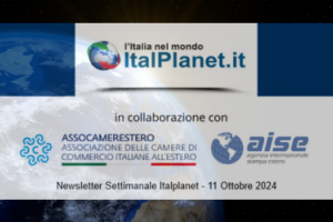 Newsletter ItalPlanet 11 ottobre 2024