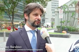 Al TG5 focus su Singapore: l’intervento di Giacomo Marabiso, Segretario Generale della ICCS, sulla competitività della Città-Stato