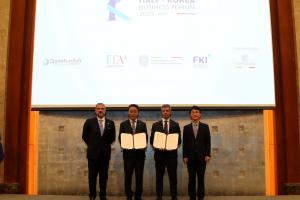 Italia e Corea rafforzano la cooperazione economica: ITCCK sigla un MoU con BJFEZ e incontra il Vice Ministro Valentini