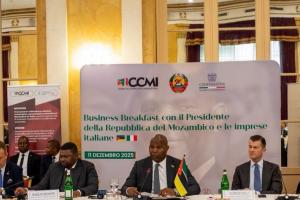 Cooperazione Italia-Mozambico: a Roma il confronto tra il Presidente Chapo e il sistema imprenditoriale italiano