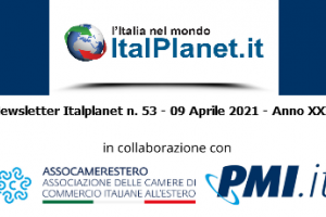 Newsletter ItalPlanet 9 aprile 2021