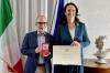 Antonella Donadio insignita del titolo di Cavaliere dell'Ordine della Stella d'Italia